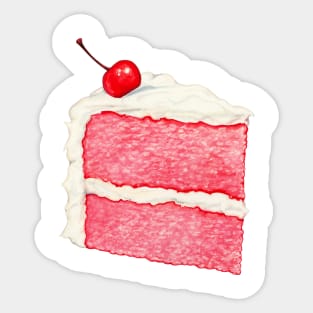 Cherry Cake Sticker